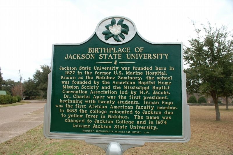 Natchez seminary for Black Ministers